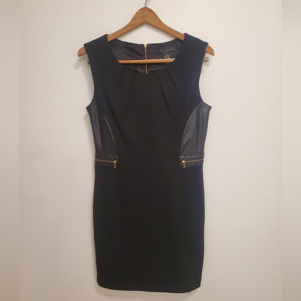 Black shift dress